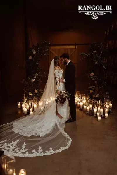 ایده عکاسی فرمالیته عروسی ارزان در خانه