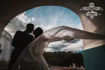 عکس فرمالیته مدل ژست عکاسی عروس داماد