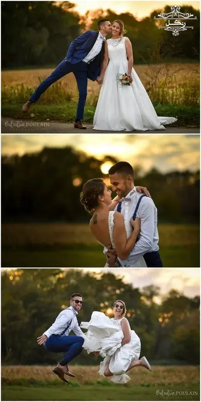 عکس فرمالیته مدل ژست عکاسی عروس داماد