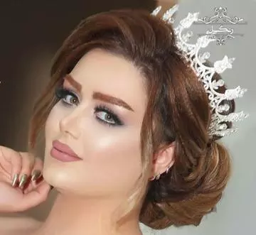 مدل شینیون پایین سر و پشت گردن عروس  مدل مو