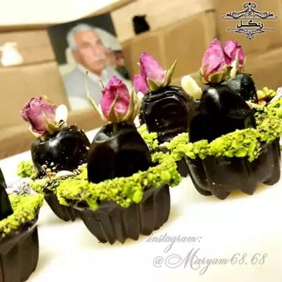  تزیین خرما افطاری رمضان ختم ترحیم خرما مجلسی