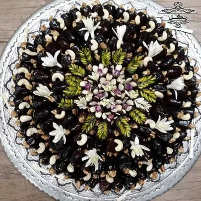  تزیین خرما افطاری رمضان ختم ترحیم خرما مجلسی