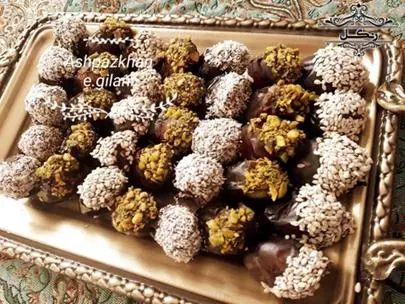  تزیین خرما افطاری رمضان ختم ترحیم خرما مجلسی