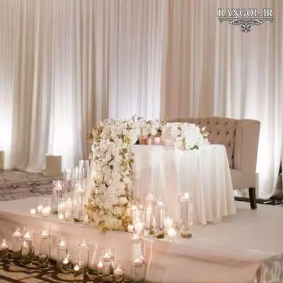 مدل تزیین میز بله برون دیزاین میز نامزدی