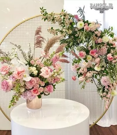 مدل تزیین میز بله برون دیزاین میز نامزدی