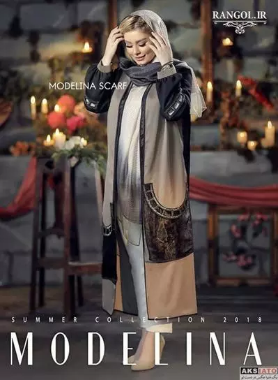 مدل مانتو پالتو سحر قریشی تیپ استایل بازیگر