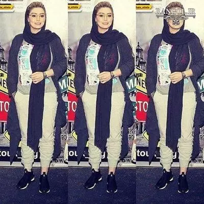 مدل مانتو پالتو سحر قریشی تیپ استایل بازیگر