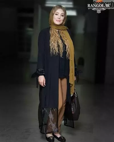 مدل مانتو پالتو سحر قریشی تیپ استایل بازیگر