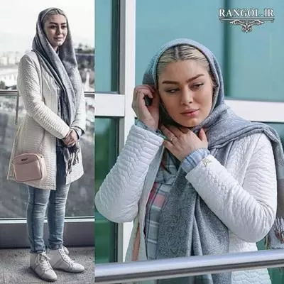 مدل مانتو پالتو سحر قریشی تیپ استایل بازیگر