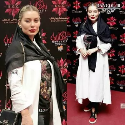 مدل مانتو پالتو سحر قریشی تیپ استایل بازیگر