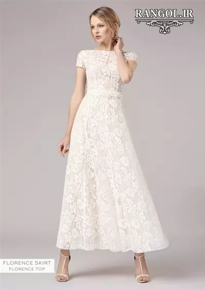 لباس مجلسی میدی پیراهن زنانه قد میدی متوسط شیک جدید