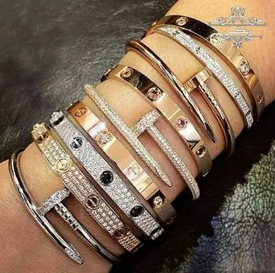 مدل النگو طلا زنانه دخترانه مارک برند جدید شیک مدل النگو طلا زنانه دخترانه اسپرت مجلسی شیک مارک برند