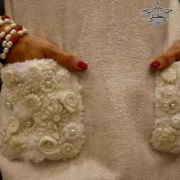 مدل مانتو و لباس مجلسی کار شده سنگ دوزی جواهر دوزی جدید