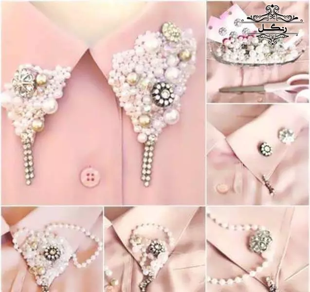 مدل مانتو و لباس مجلسی کار شده سنگ دوزی جواهر دوزی جدید