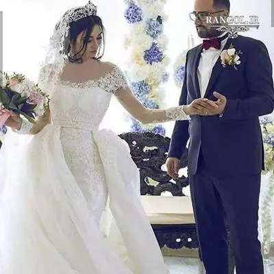 مدل لباس عروس شیک جدید خاص 