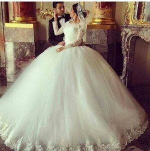 مدل لباس عروس پفی پرنسسی | لباس عروس ایرانی 2019