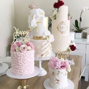 انواع مدل ها و شکل های کیک عروسی کلاسیک و مدرن خلاقانه