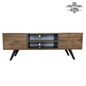  مدل جدید میز تلویزیون شیک چوبی فلزی مدرن اسپرت