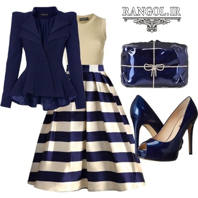 مدل کت دامن دخترانه زنانه شیک لباس خواستگاری 