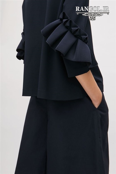 انواع مدل آستین بلند برای مانتو و بلوز و لباس مجلسی مدل آستین فانتزی ژورنالی خاص مانتو بلوز شومیز شیک