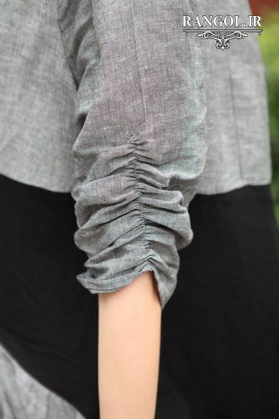 انواع مدل آستین بلند برای مانتو و بلوز و لباس مجلسی مدل آستین فانتزی ژورنالی خاص مانتو بلوز شومیز شیک