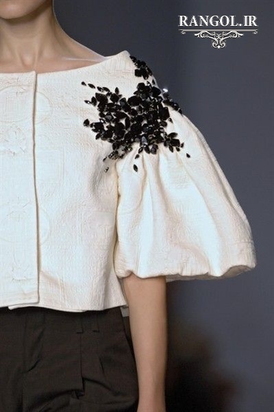 انواع مدل آستین بلند برای مانتو و بلوز و لباس مجلسی مدل آستین فانتزی ژورنالی خاص مانتو بلوز شومیز شیک