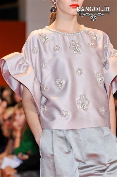 انواع مدل آستین بلند برای مانتو و بلوز و لباس مجلسی مدل آستین فانتزی ژورنالی خاص مانتو بلوز شومیز شیک
