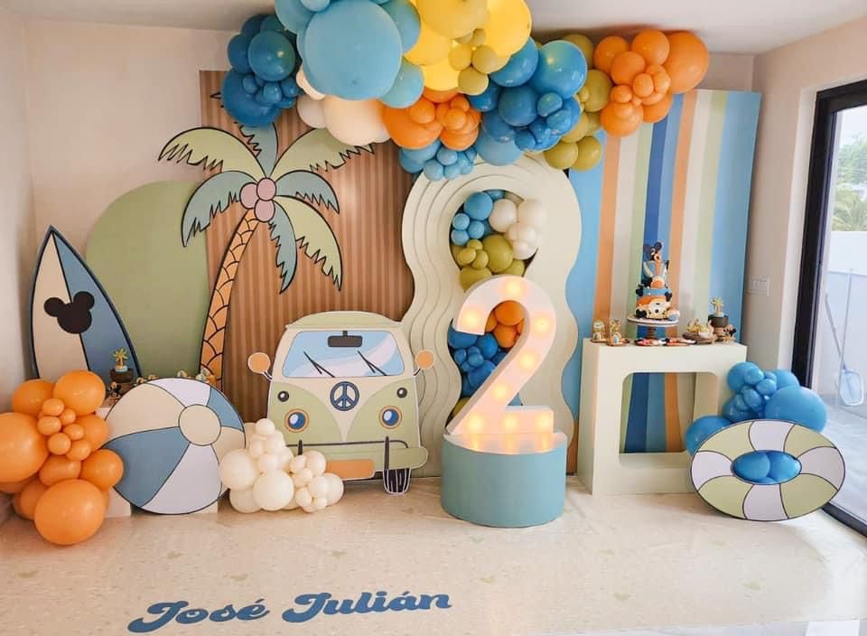 ایده تم تولد کارتونی کودک تم تولد دختر پسر