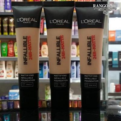 نقد بررسی کرم پودر لورال اینفالبیل loreal