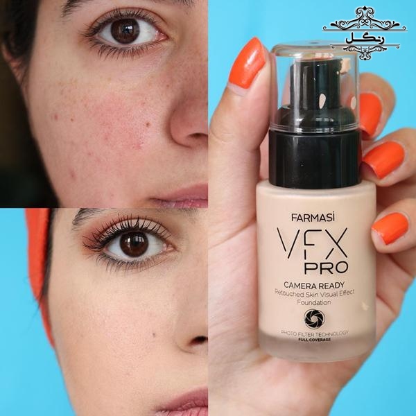 تست پوشانندگی و کاور کرم پودرخارجی رو یپوست