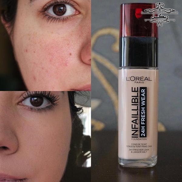 تست پوشانندگی و کاور کرم پودرخارجی رو یپوست