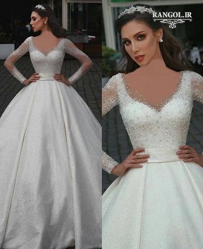 مدل لباس عروس شیک جدید خاص 