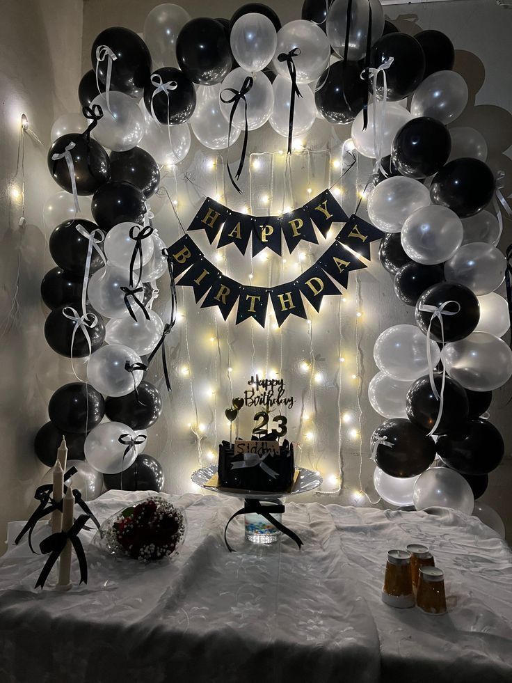 tavalod theme dark black تم تولد محرم صفر ایده جشن تولد ایام عذا سوگواری محرم مشکی