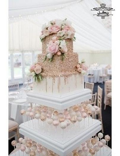 کیک عروسی - تالار و تشریفات عروسی
