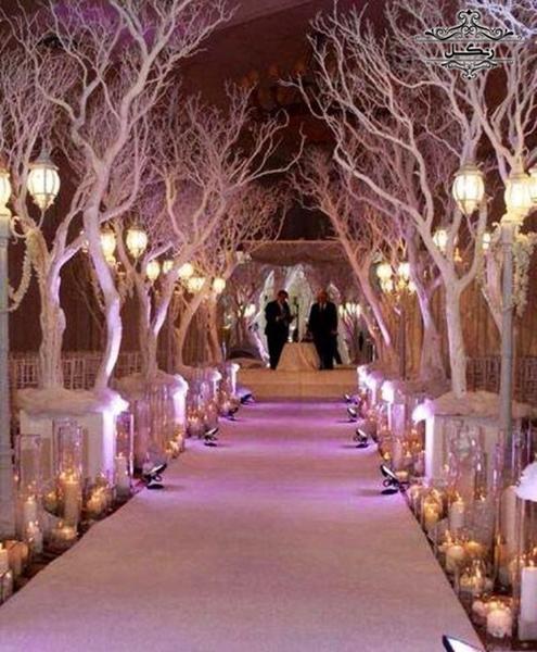 دیزاین و طراحی جدید ورودی باغ تالار عروسی
