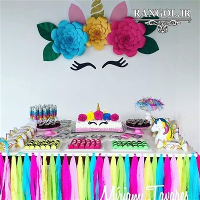 تزیین میز تولد تم تولد کودک بزرگسال مرد زن