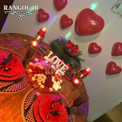 ایده های تزیین عاشقانه و رمانتیک میز تولد با گل و شمع ایده های تزیین عاشقانه و رمانتیک میز تولد سورپرایزی با گل و شمع