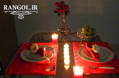 ایده های تزیین عاشقانه و رمانتیک میز تولد با گل و شمع ایده های تزیین عاشقانه و رمانتیک میز تولد سورپرایزی با گل و شمع