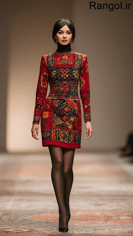 لباس یلدا پیراهن شب یلدا شومیز شلوار دامن جلیقه قرمز سبز یلدایی