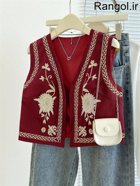 لباس یلدا پیراهن شب یلدا شومیز شلوار دامن جلیقه قرمز سبز یلدایی