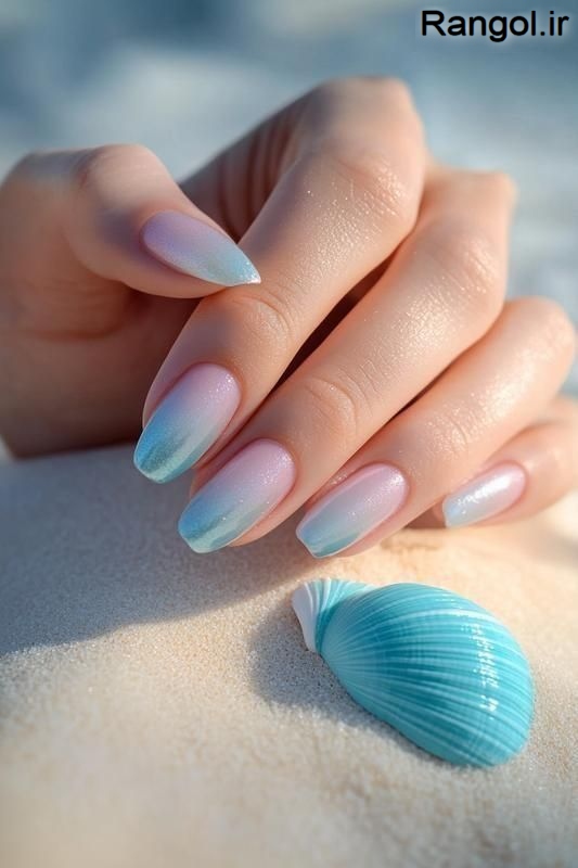 ایده طراحی ناخن تابستانی رنگ شاد رنگ جیغ لاک ناخن تابستونی جدید طراحی ناخن شیک لاکچری دخترونه