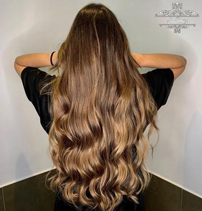 رنگ مو آمبره سایه روشن شیک جدید 