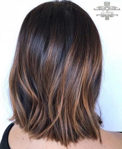 رنگ مو آمبره سایه روشن شیک جدید 