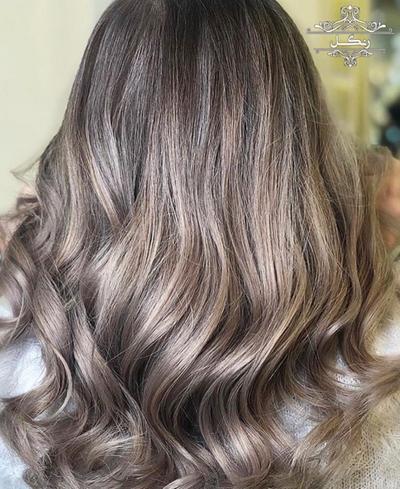 رنگ مو آمبره سایه روشن شیک جدید 