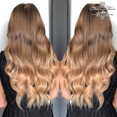 رنگ مو آمبره سایه روشن شیک جدید 