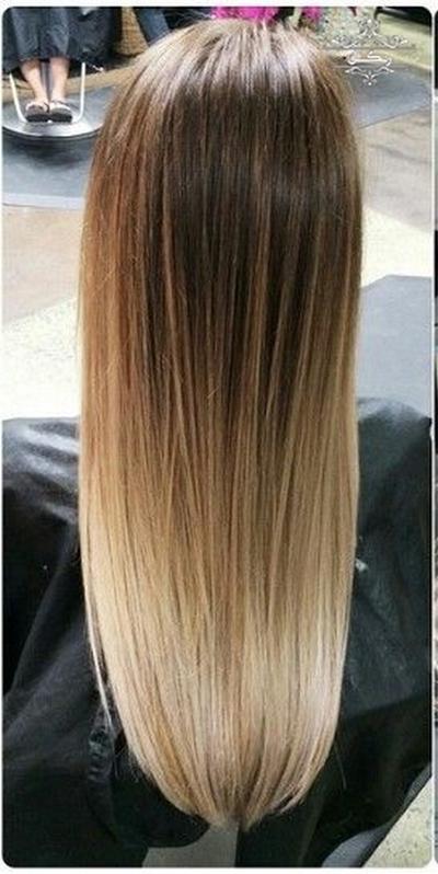 رنگ مو آمبره سایه روشن شیک جدید 