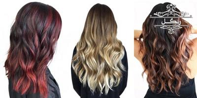 رنگ مو آمبره سایه روشن شیک جدید 