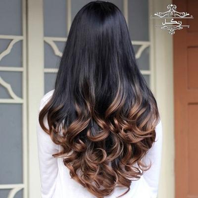 رنگ مو آمبره سایه روشن شیک جدید رنگ مو آمبره سایه روشن شیک جدید
