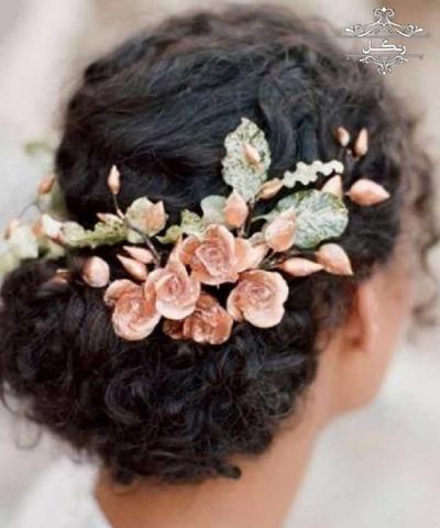 مدل شینیون مو فر مدل مو فرفری مدل شینیون مو فر مدل مو فرفری عروس