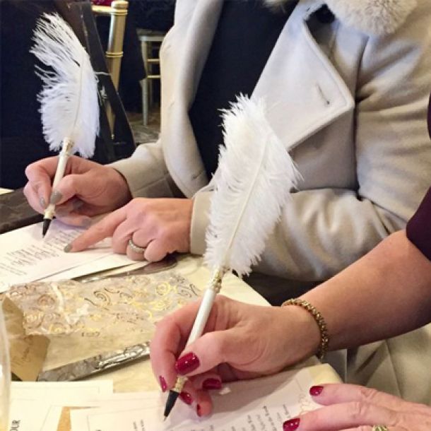 35 مدل تزیین قلم و خودکار مناسب عقد و بله برون + آموزش تزیین